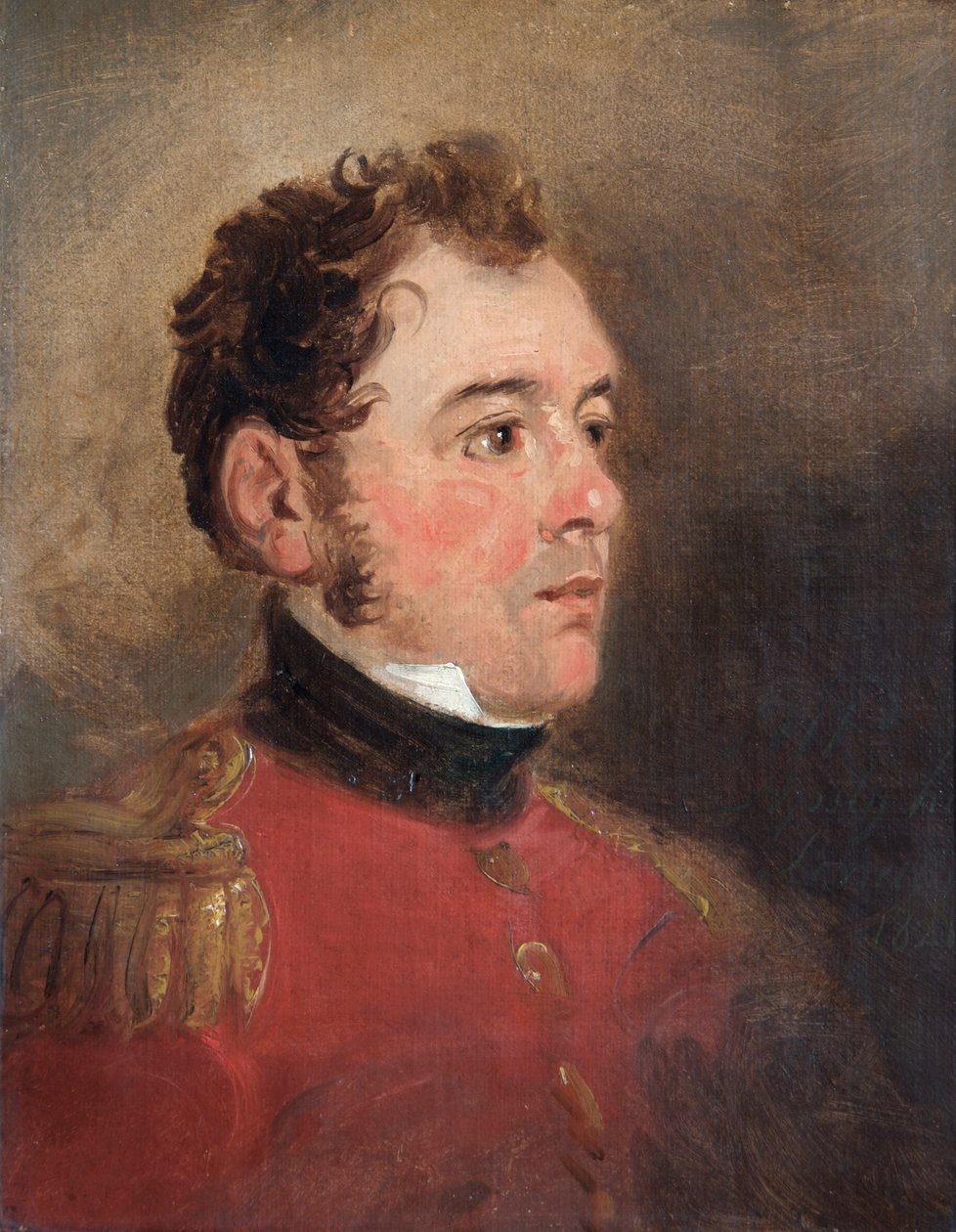 Sir James Shaw Kennedy tábornok, brit katona portréja, 1821 alkotó: Jan Willem Pieneman