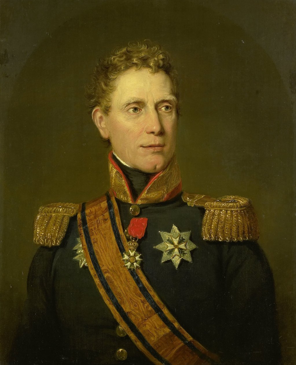 Jonkheer Jan Willem Janssens, a Cape Colony kormányzója és Holland Kelet-India főkormányzója portréja alkotó: Jan Willem Pieneman