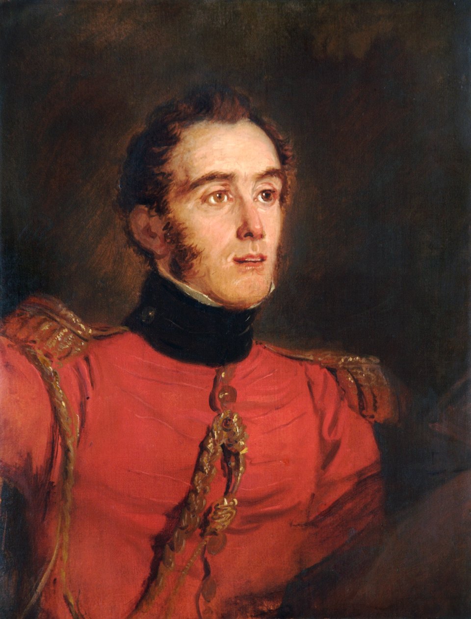 John Freemantle vezérőrnagy, brit katona portréja, 1821 alkotó: Jan Willem Pieneman