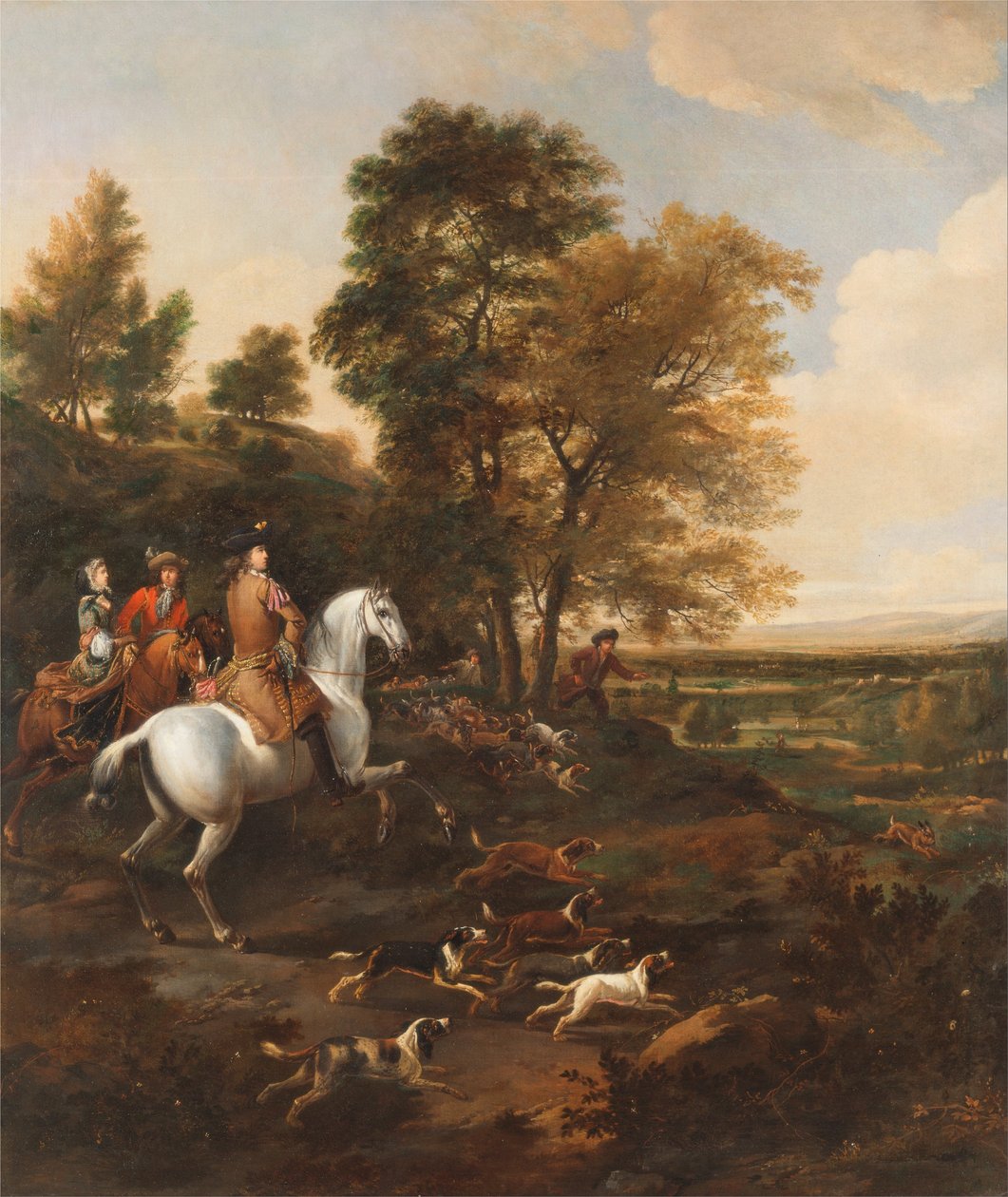Nyúlvadászat alkotó: Jan Wyck