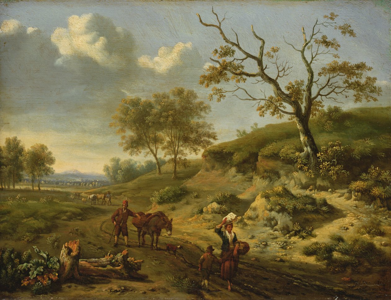 Táj, 1659 alkotó: Jan Wiynants