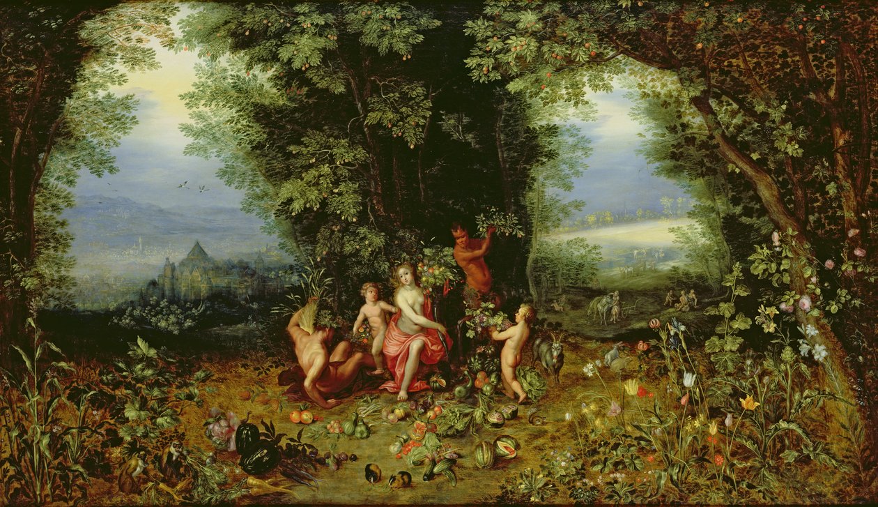 A Föld allegóriája alkotó: Jan and Balen, Hendrik van Brueghel