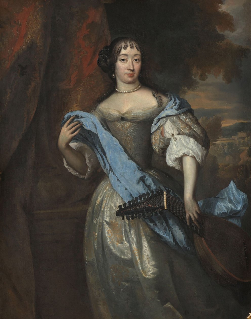 Johanna le Gillon, Hieronymus van Beverningk felesége, Jan de Baen, 1670 alkotó: Jan de Baen