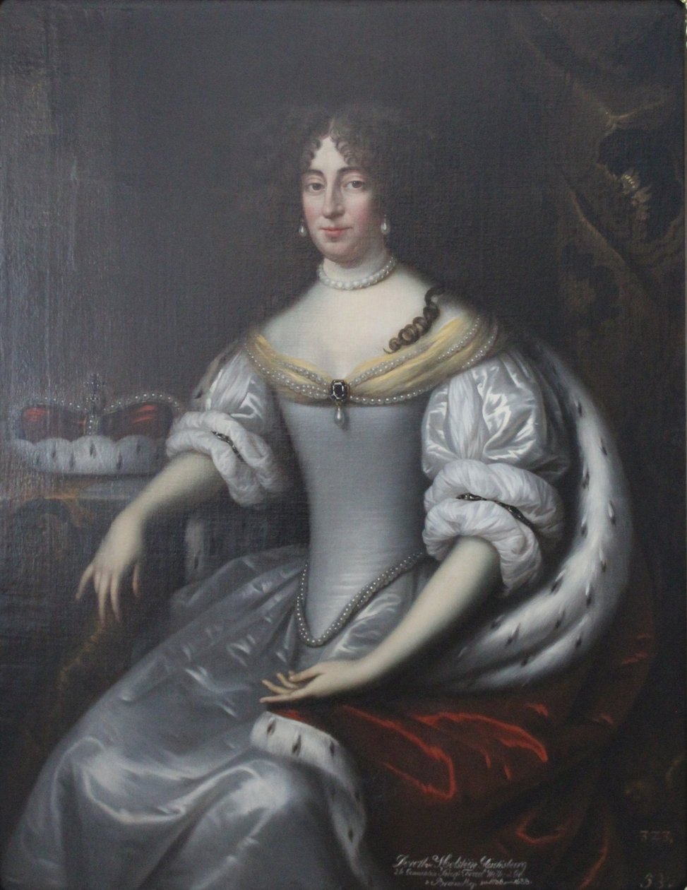 Brandenburgi Dorothea, született von Schleswig-Holstein-Sonderburg-Glücksburg (1636-1689) portréja alkotó: Jan de Baen
