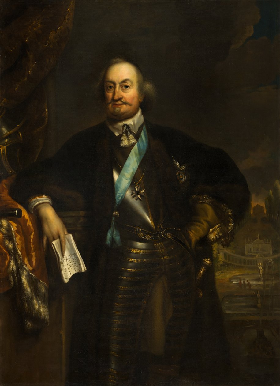 Johan Maurits (1604-1679), Nassau-Siegen grófja, a Mauritshuis alapítója, 1668-1670 portréja alkotó: Jan de Baen