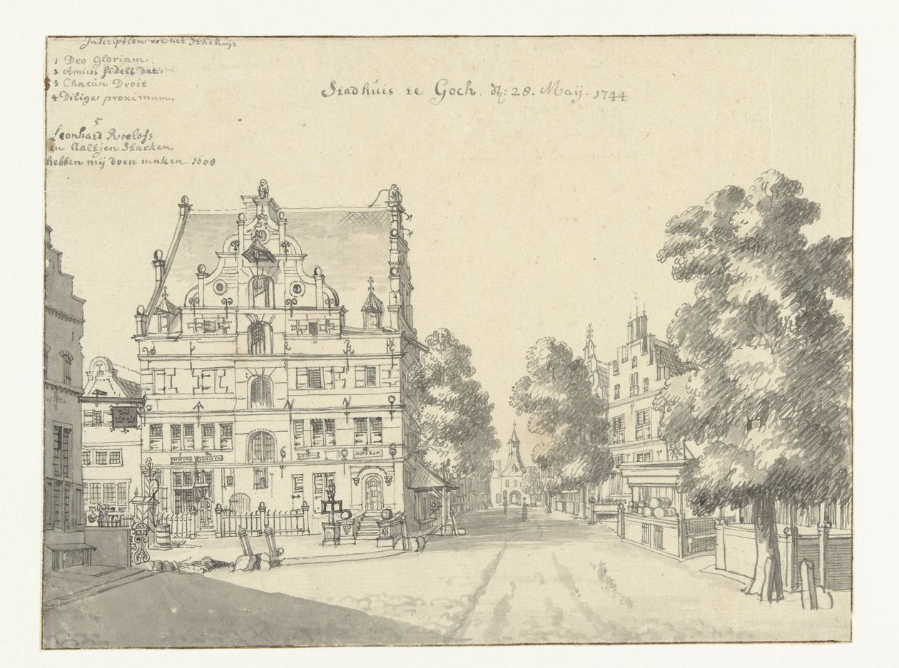 A városháza Gochban alkotó: Jan de Beijer