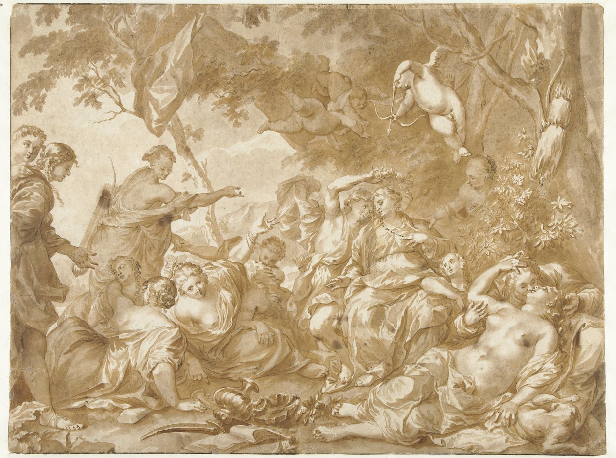 Amarillisz áfonyában alkotó: Jan de Bisschop