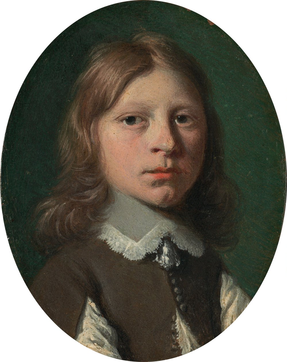 Egy fiatal fiú feje, c. 1650. alkotó: Jan de Bray