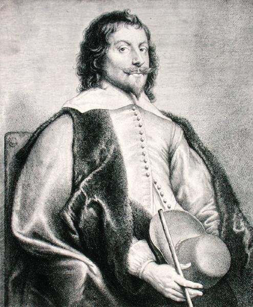 Nicolas Lanier (sz.1588) Lucas Vostermans metszet (metszet) alkotó: Jan the Elder (after) Lievens