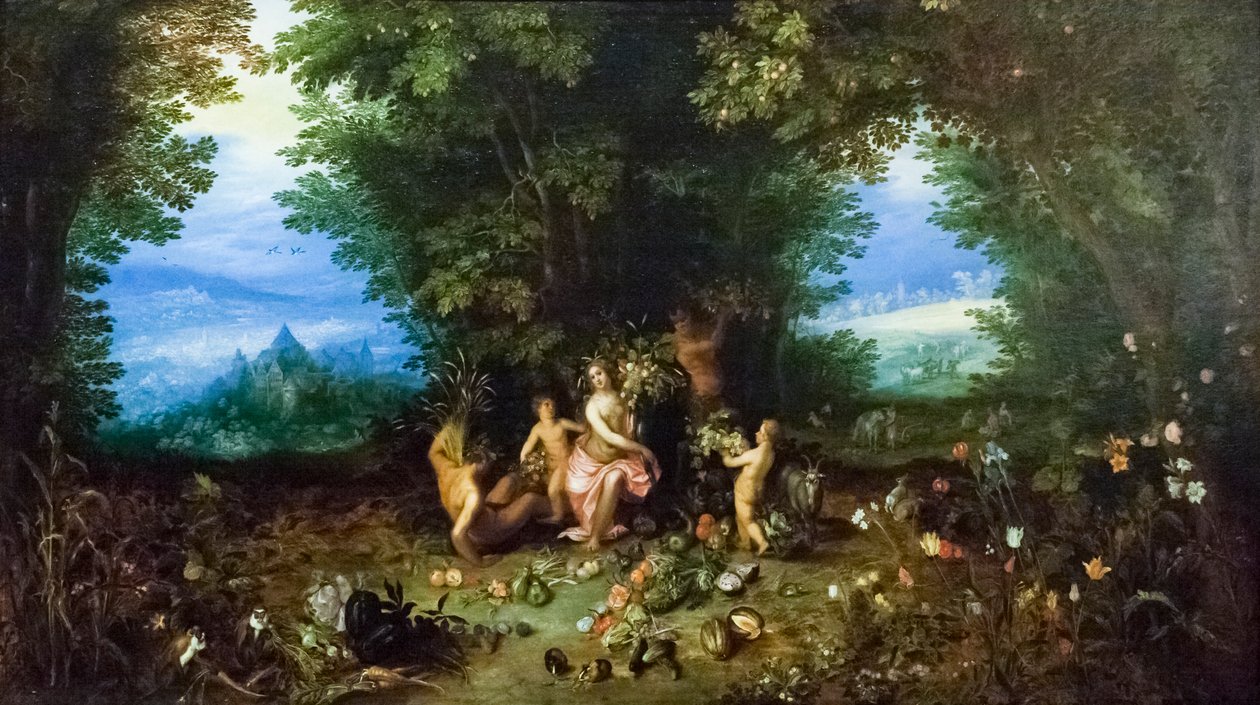 Föld allegóriája, kb. 1611 alkotó: Jan the Elder Brueghel