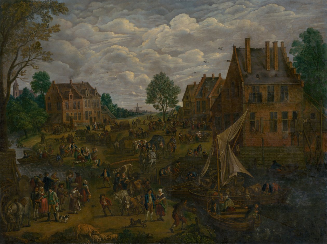 Holland Vásár, 1750-1800 alkotó: Jan the Elder Brueghel