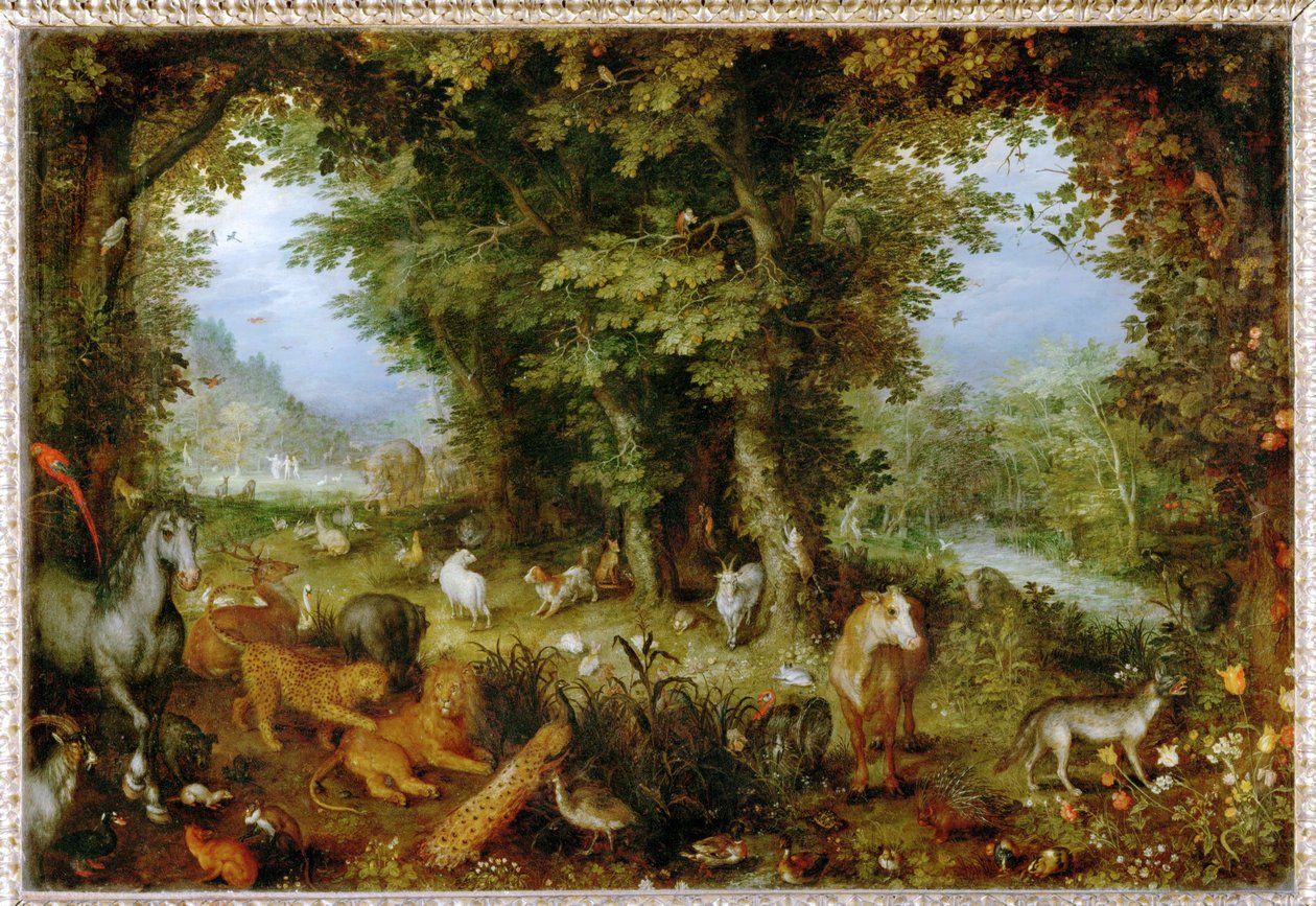 Le Paradis terrestre - Földi paradicsom ... alkotó: Jan the Elder Brueghel