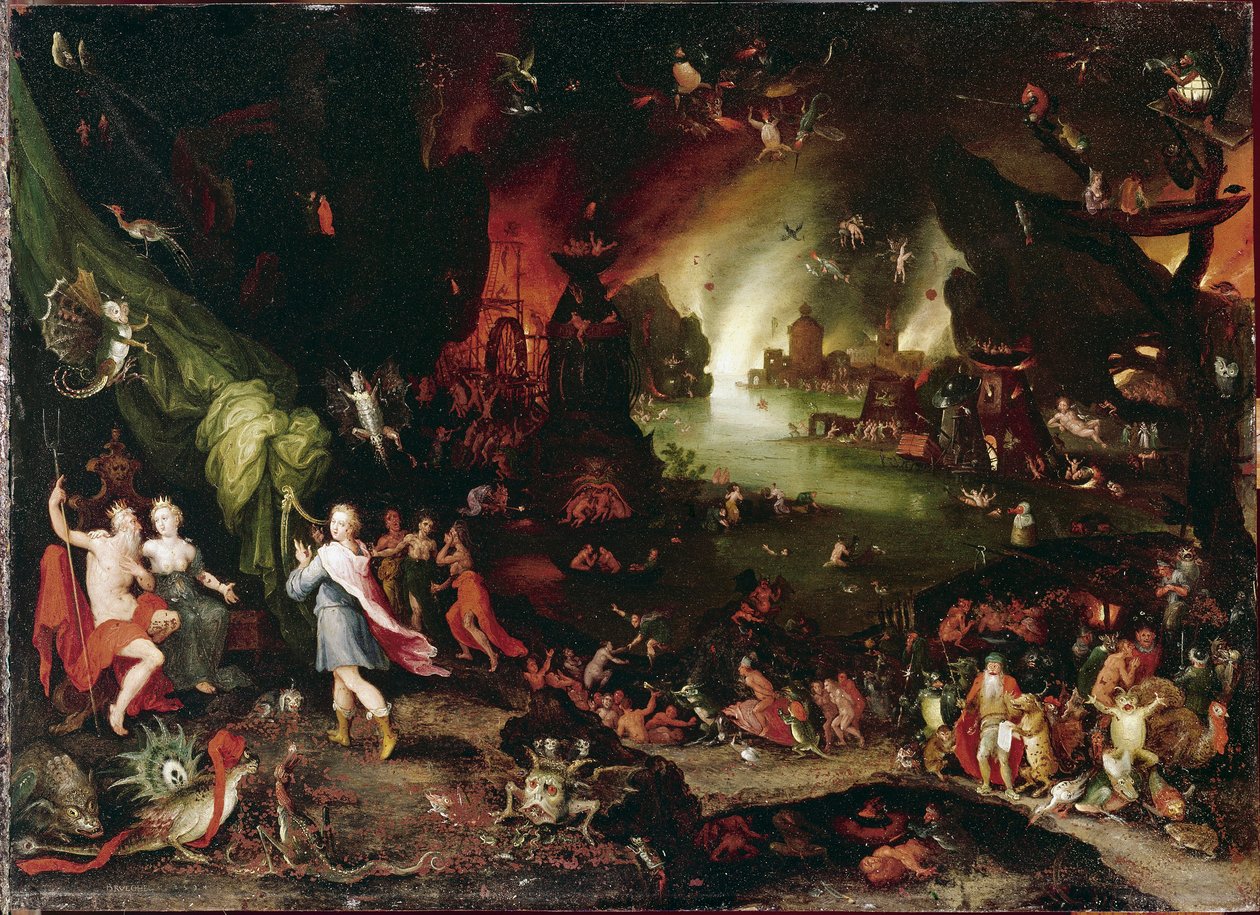 Az Orpheus az alvilágban Jan Brueghel Le Vieux festménye Bruegel de Velours-nak (Brueghel vagy Breughel) alkotó: Jan the Elder Brueghel