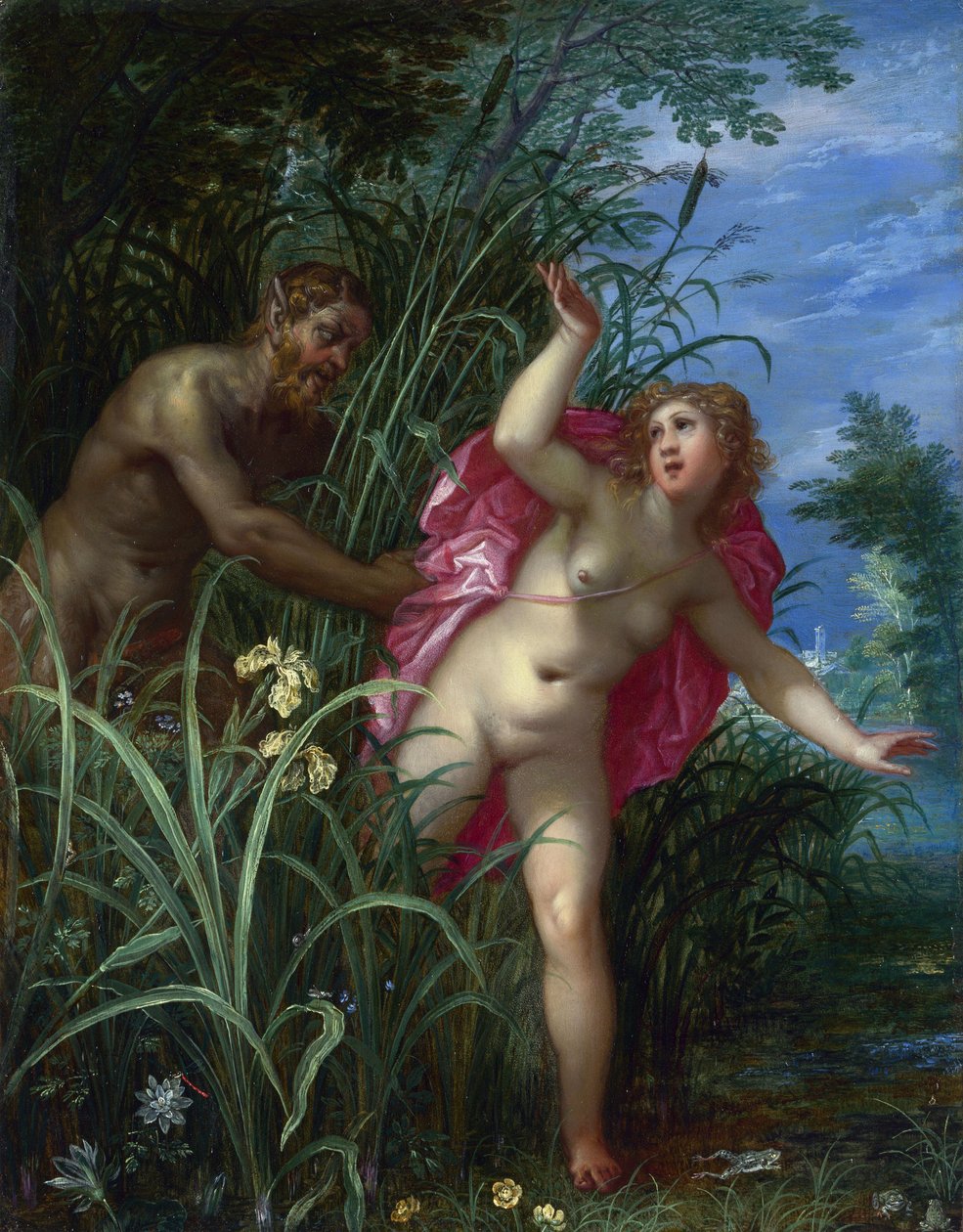 Pan üldözi Syrinxet - Pan üldözi Syrinxet - Brueghel, Jan, az idősebb (1568-1625) (Jan Brueghel 