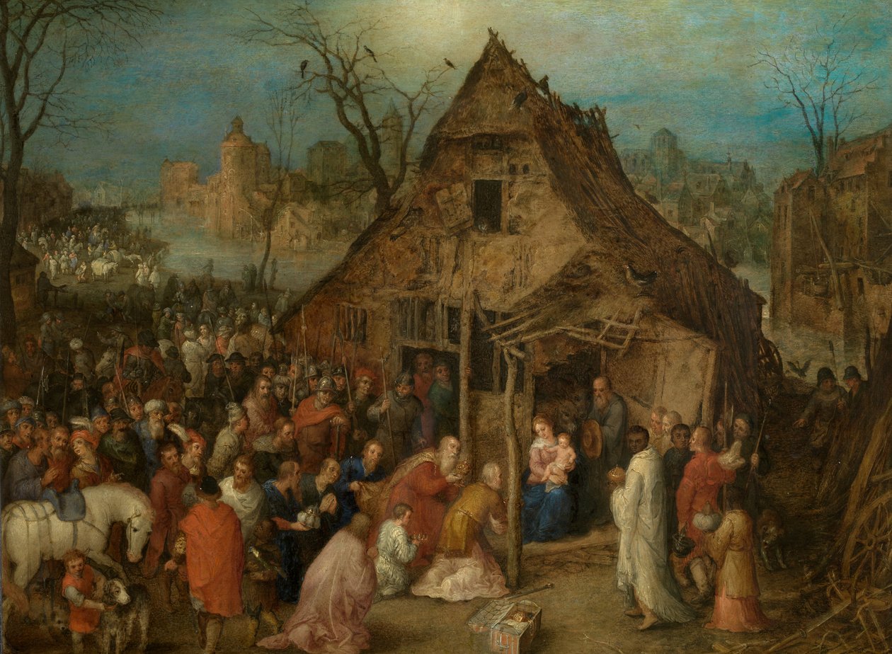 A bölcsek imádása alkotó: Jan the Elder Brueghel