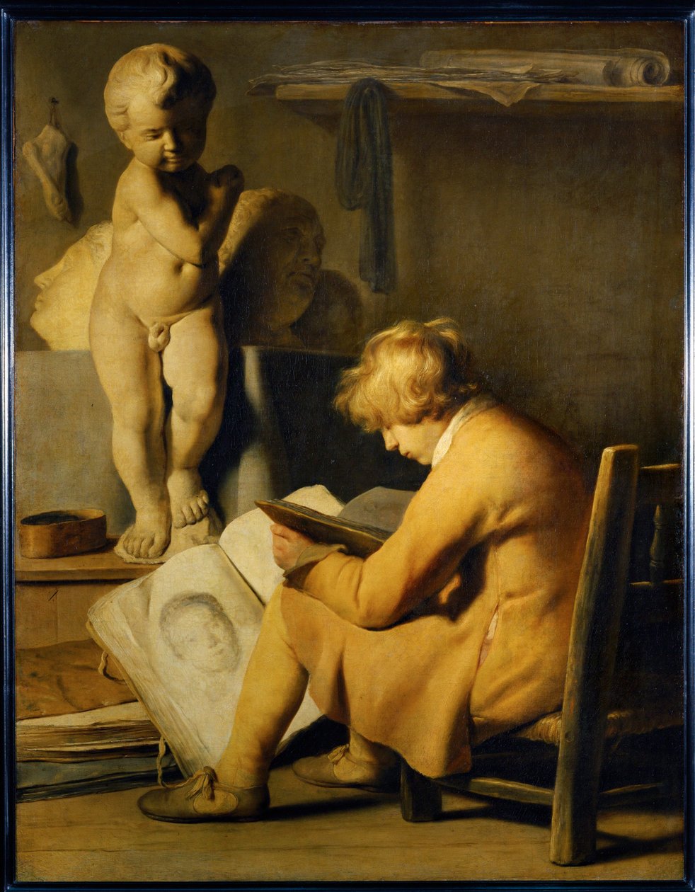 Jeune peintre - Fiatal festő ... alkotó: Jan the Elder Lievens