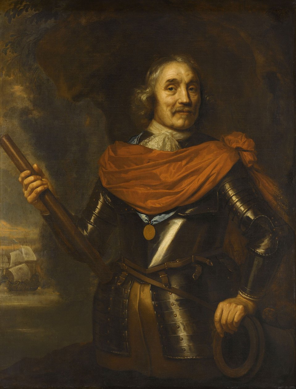 Maerten Harpertsz Tromp altengernagy, 1640-53 alkotó: Jan the Elder Lievens