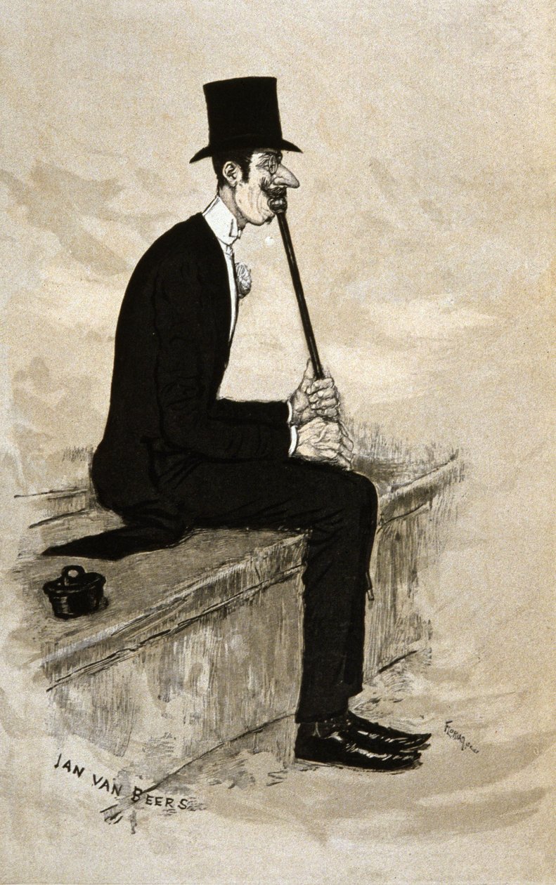 Egy párizsi társasági ember alkotó: Jan van Beers