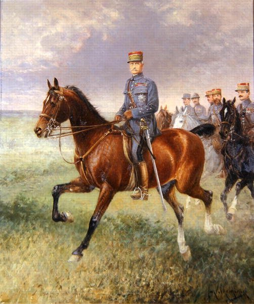 Ferdinand Foch marsall, OM, GCB alkotó: Jan van Chelminski
