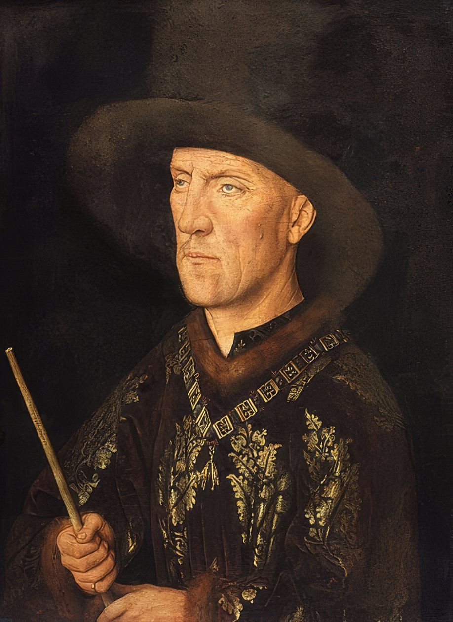 Baudouin de Lannoy. Hm, 1436/38 alkotó: Jan van Eyck