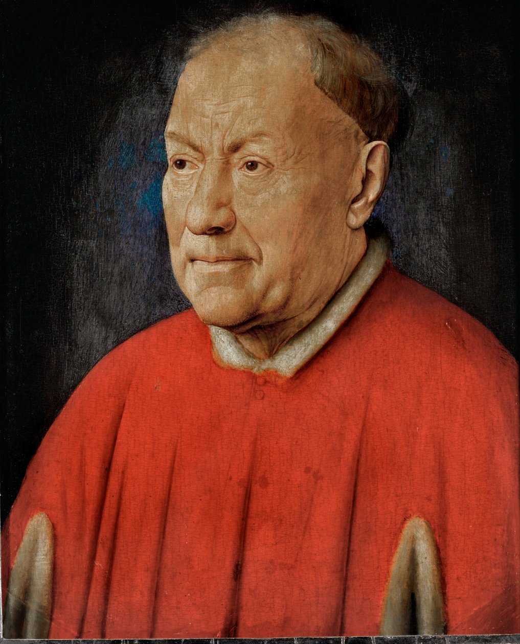 Niccolo Albergati bíboros, pápai követ a spanyolországi Hollandiában ... (olaj, tölgyfa) alkotó: Jan van Eyck
