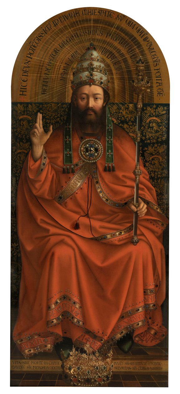 Mindenható Isten alkotó: Jan van Eyck