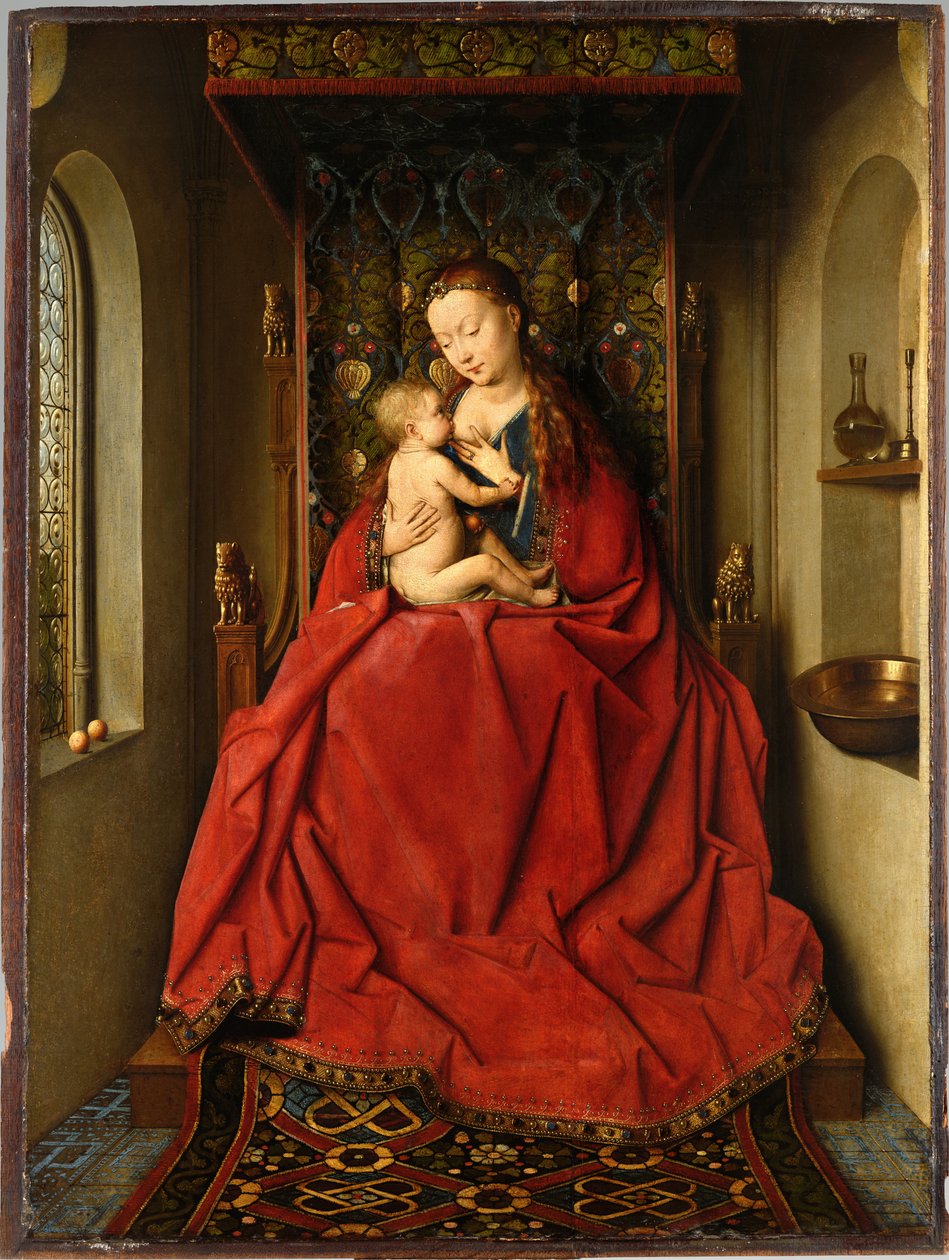 Lucca Madonna alkotó: Jan van Eyck