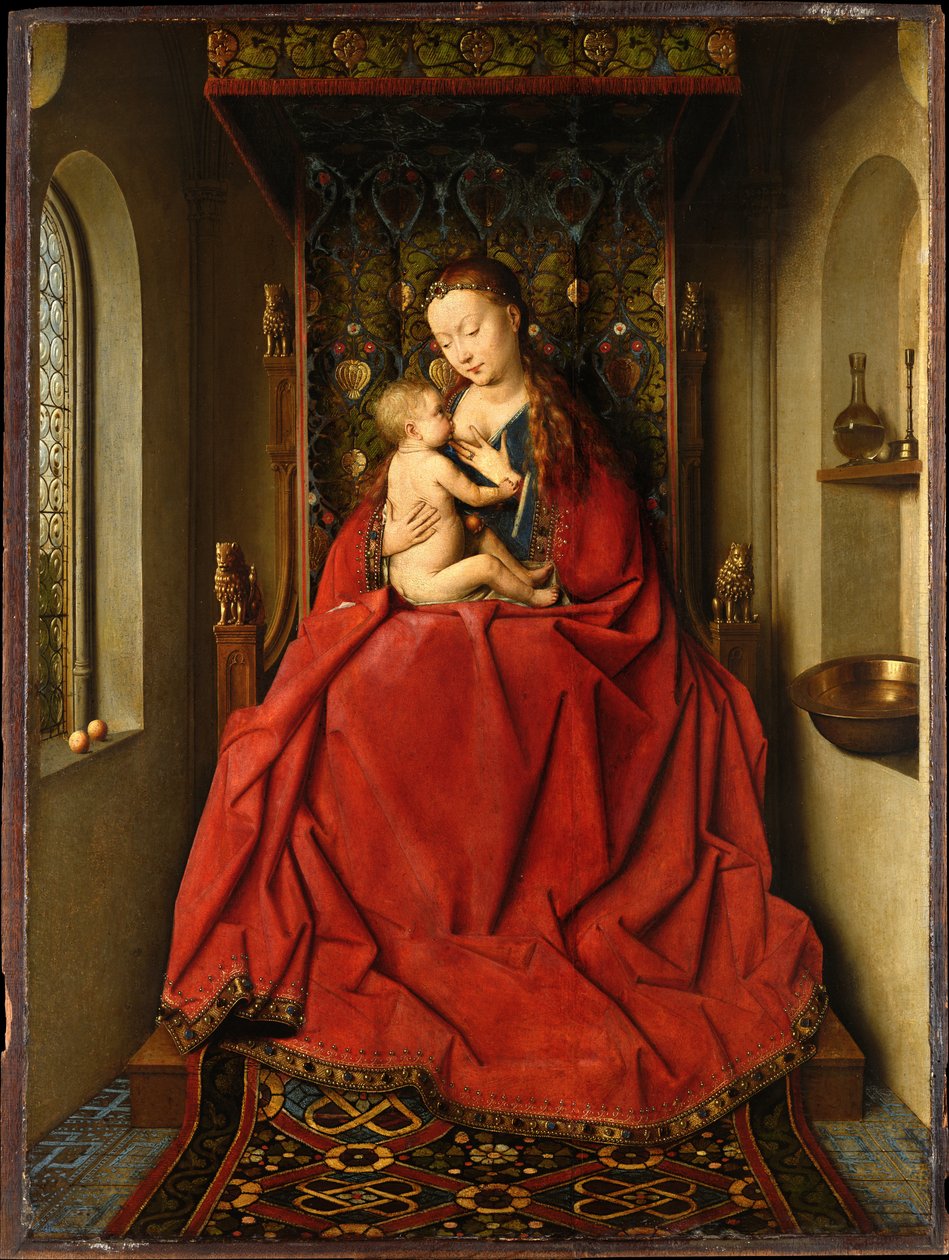 Luccai Madonna alkotó: Jan van Eyck