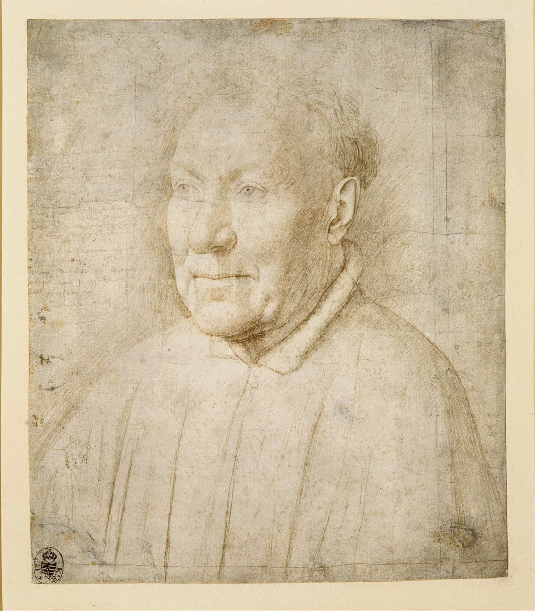 Niccolò Albergati bíboros portréja alkotó: Jan van Eyck
