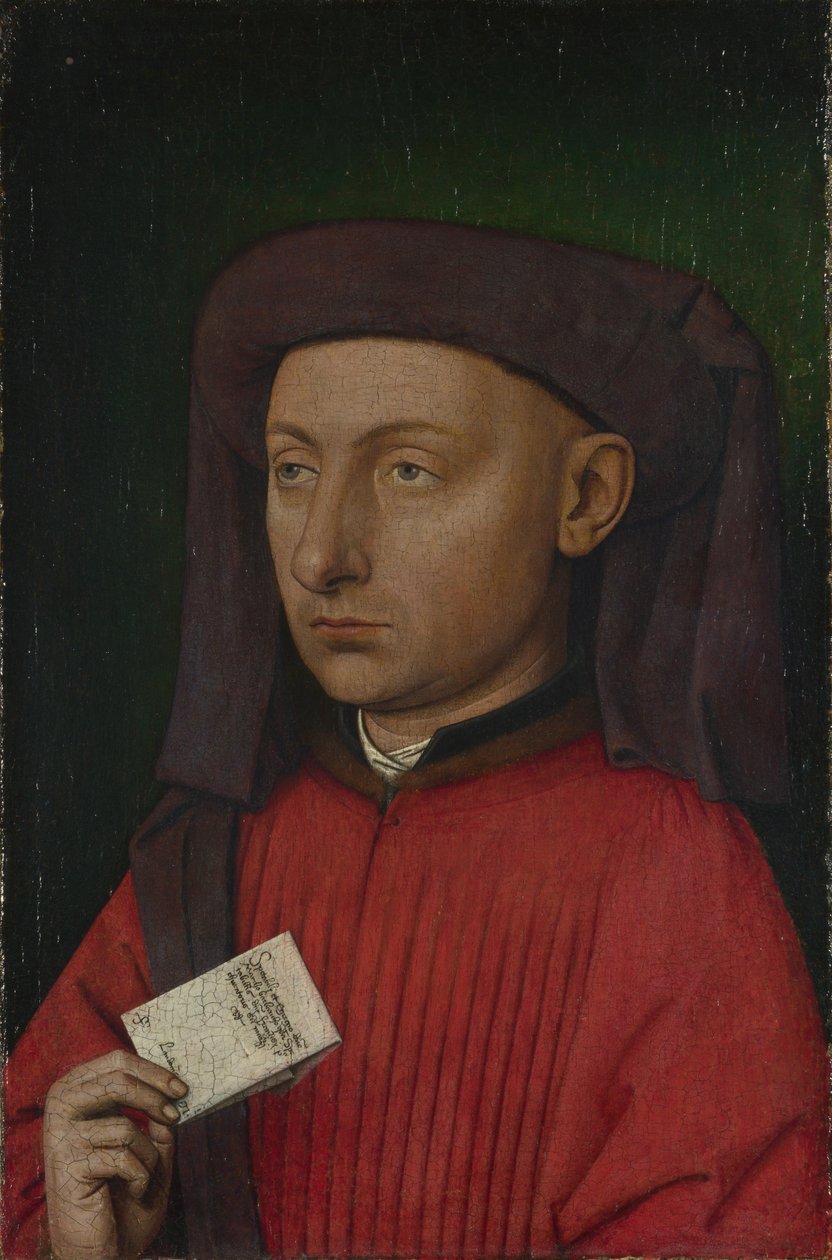 Marco Barbarigo portréja, 1449-50 körül alkotó: Jan van Eyck