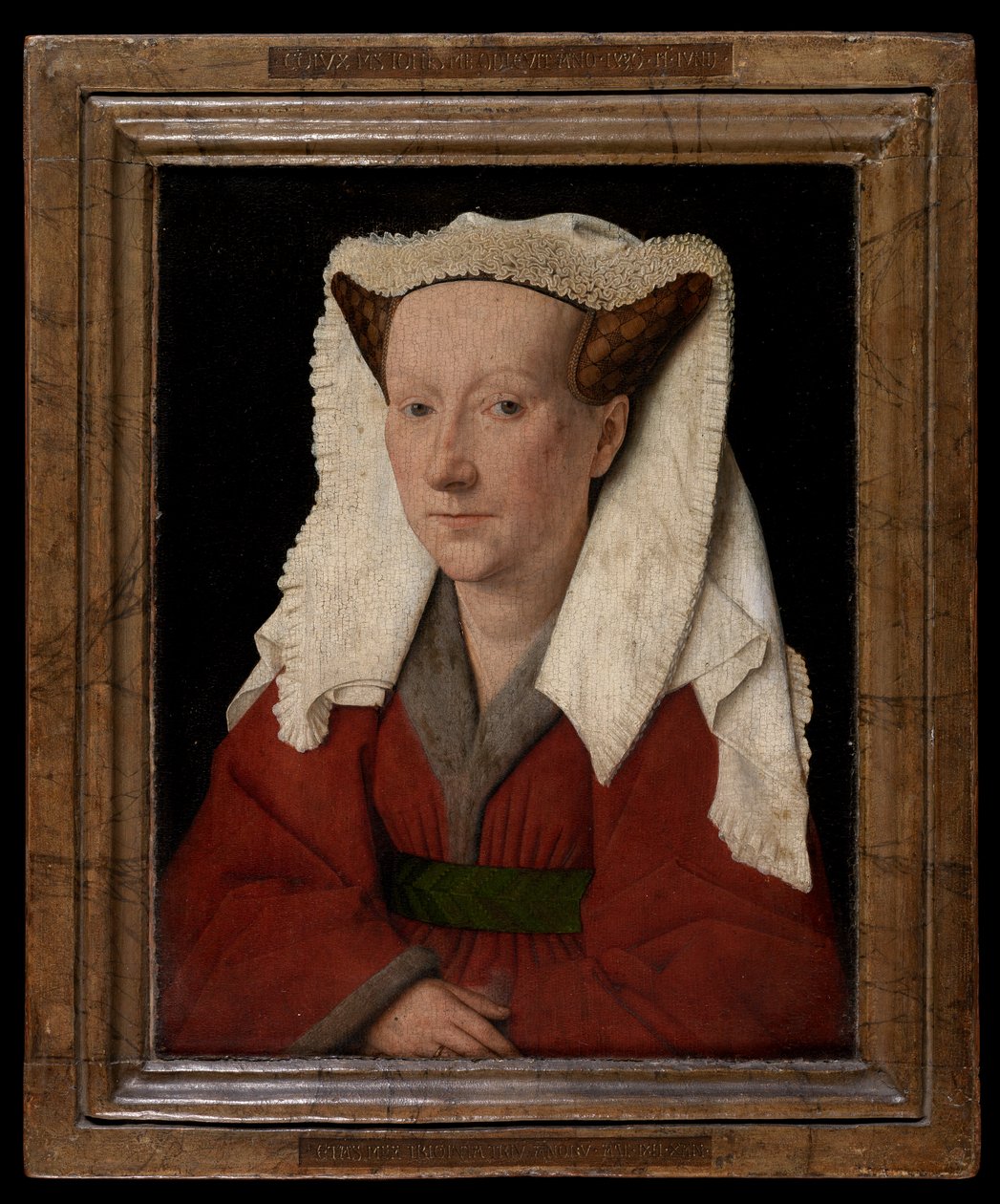 Margaret van Eyck portréja alkotó: Jan van Eyck