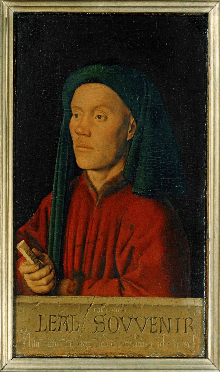 Egy fiatalember portréja ... alkotó: Jan van Eyck