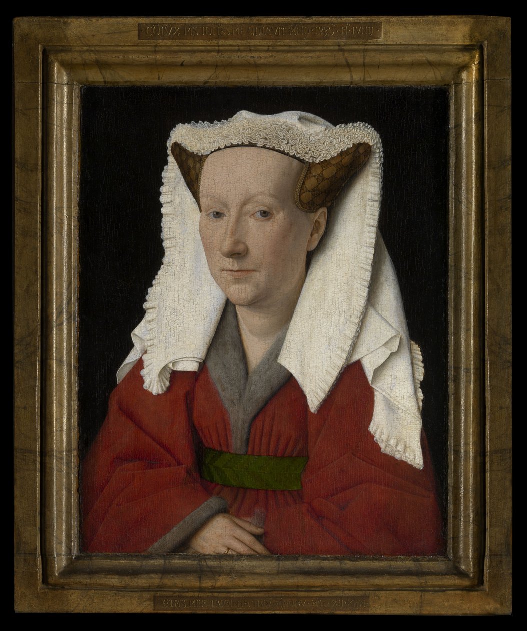 Margareta van Eyck portréja alkotó: Jan van Eyck