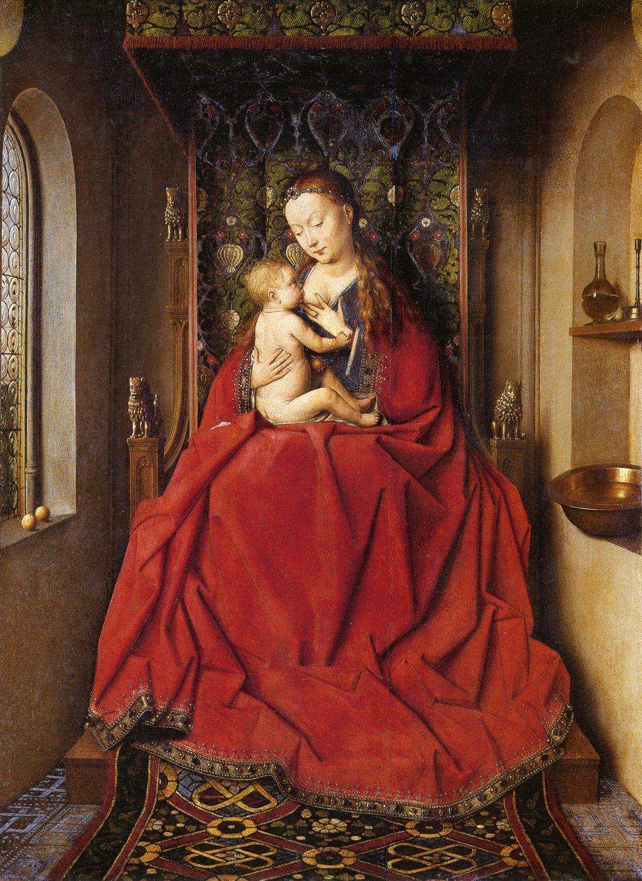 A Lucca Madonna alkotó: Jan van Eyck