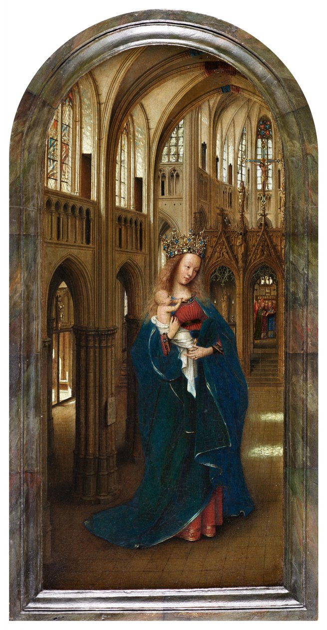 Madonna a templomban alkotó: Jan van Eyck