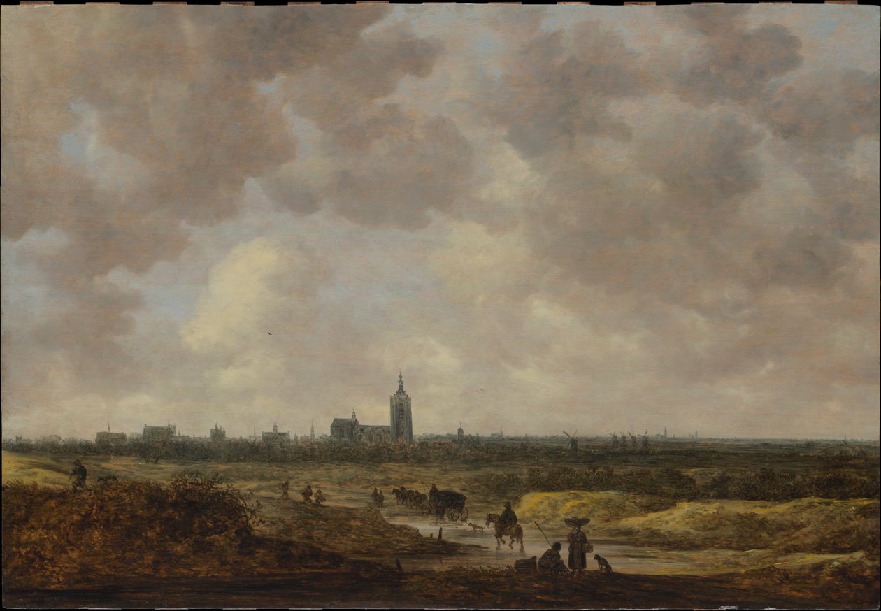 Hágára nyíló kilátás északnyugatról alkotó: Jan van Goyen