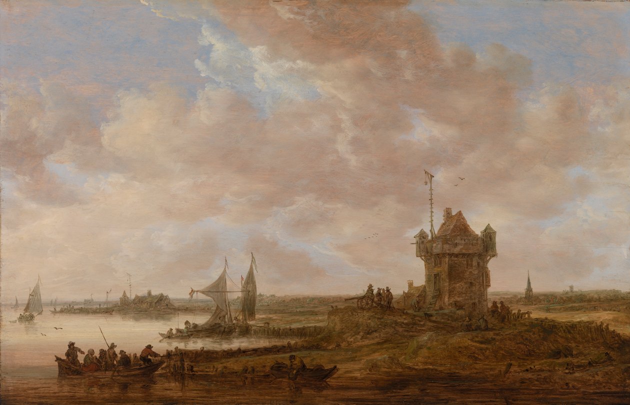 A tér őrtorony alkotó: Jan van Goyen