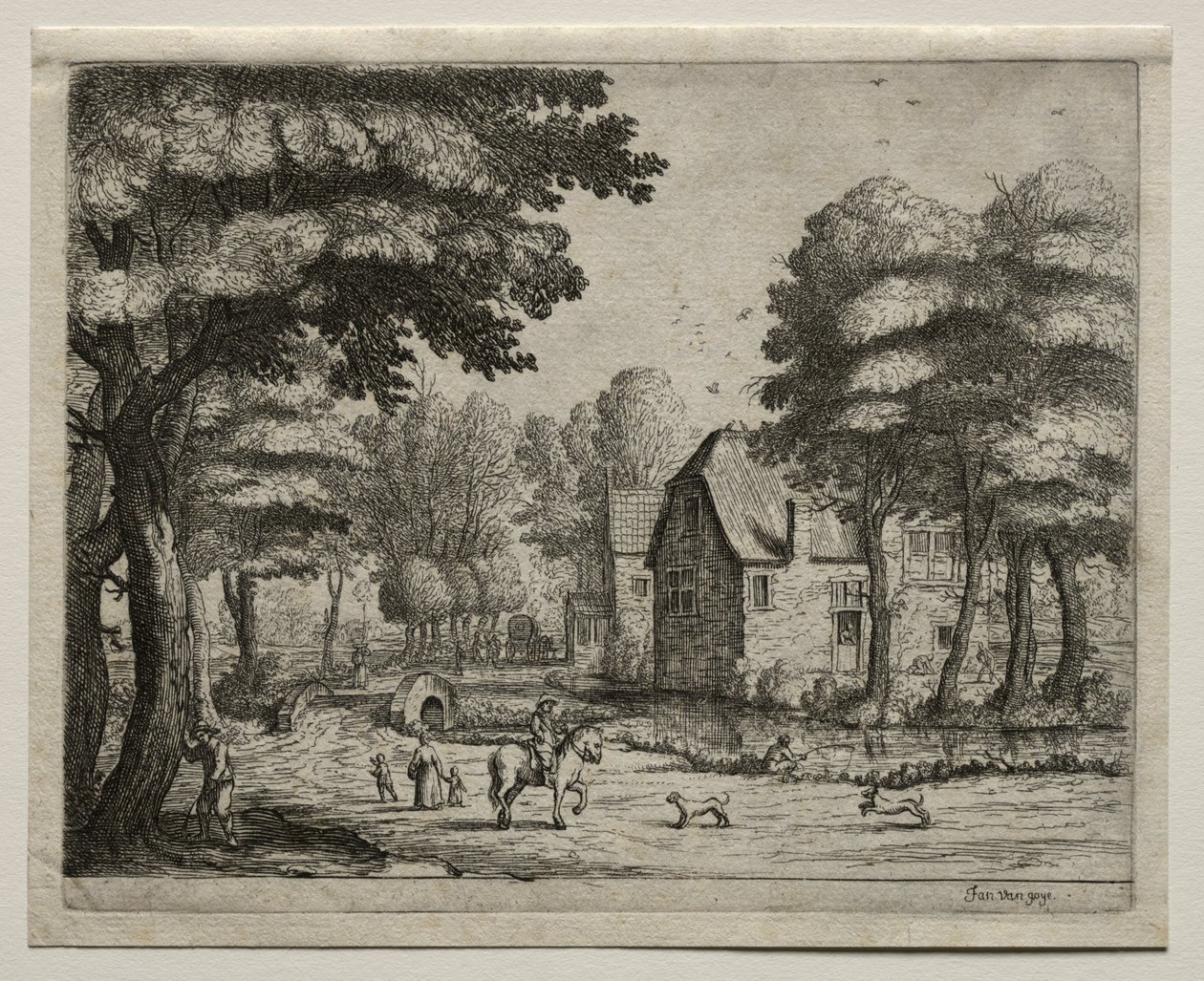 A Kőhíd alkotó: Jan van Goyen