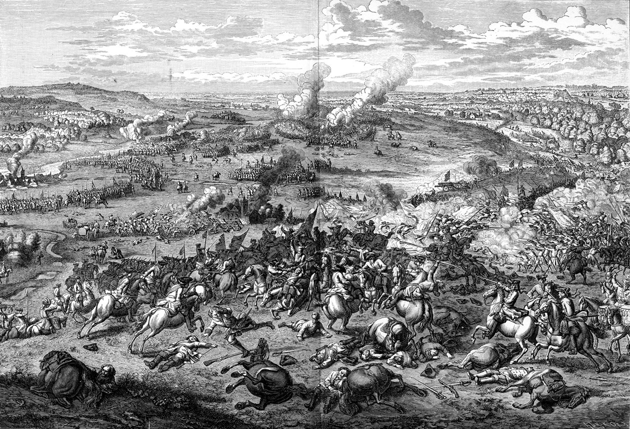 A hochstadti csata, Bajorország, 1704. augusztus 13., 1903. alkotó: Jan van Huchtenburg
