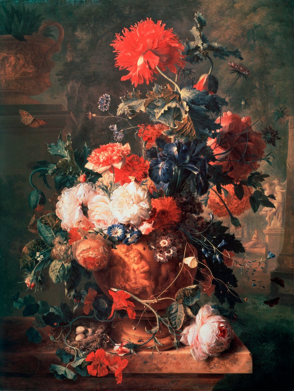 Virágok, 1722. alkotó: Jan van Huysum