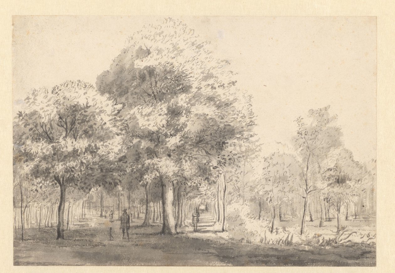 Kilátás a Haarlemmerhoutra, Haarlem alkotó: Jan van Kessel (attributed to)