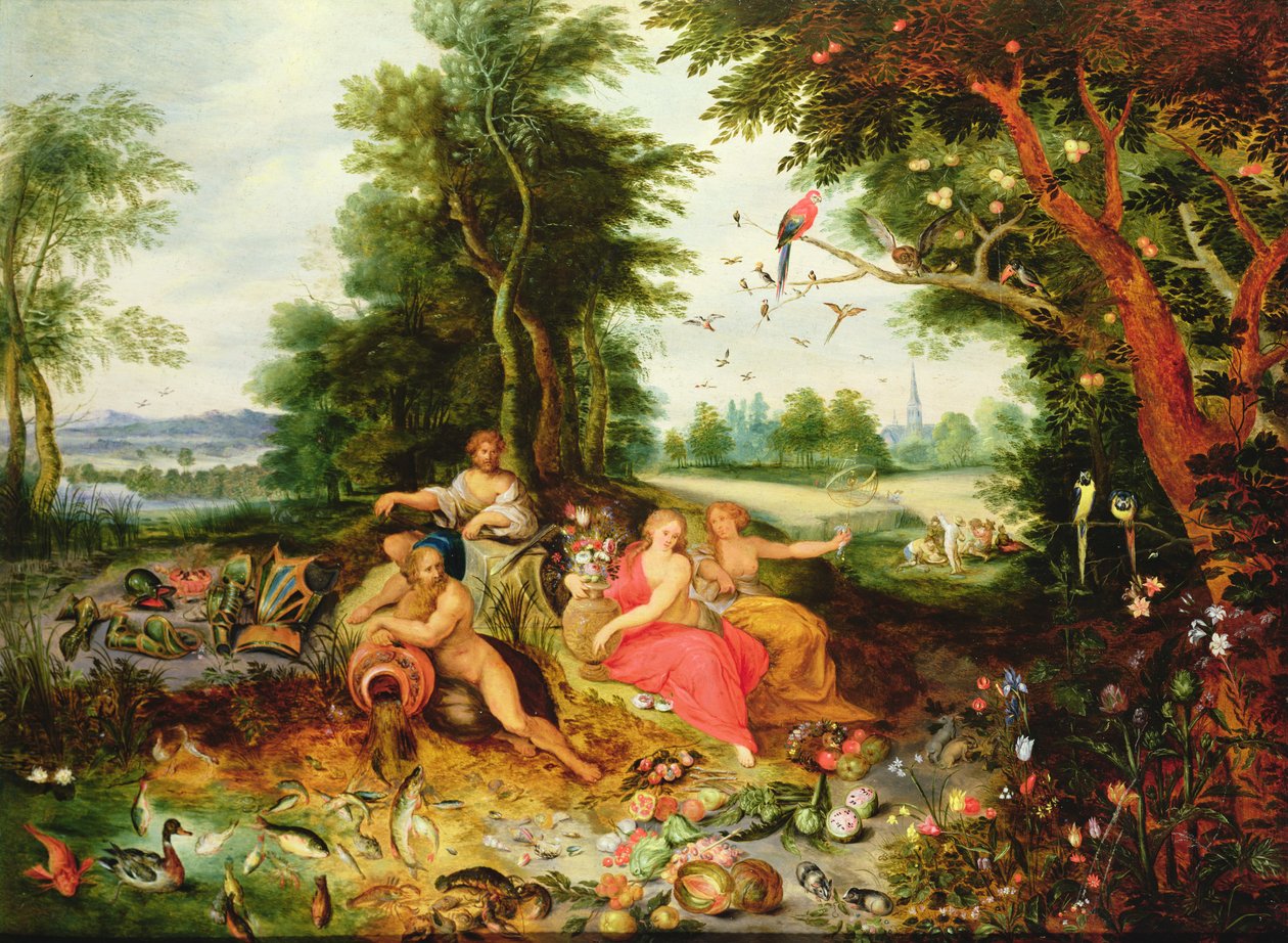 A Négy Elem alkotó: Jan van Kessel the Elder