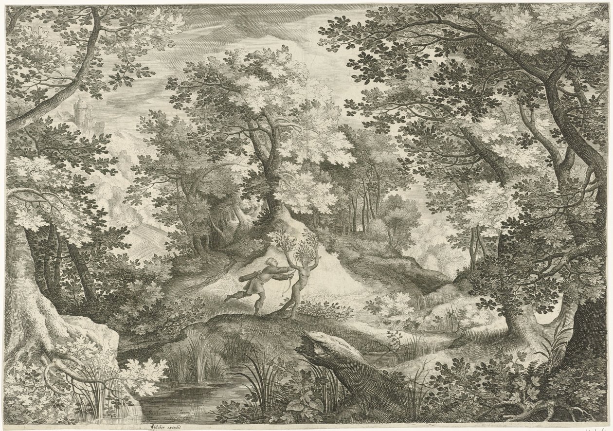 Táj Apollóval és Daphnéval alkotó: Jan van Londerseel