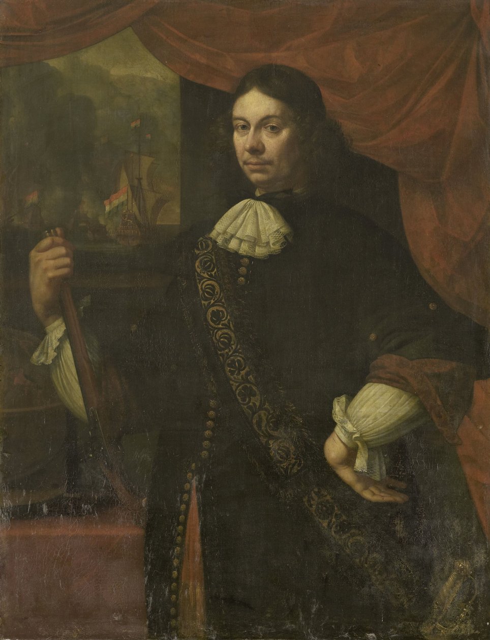 Cornelis Jacobsz de Boer, a haditengerészet kapitányának portréja alkotó: Jan van Neck