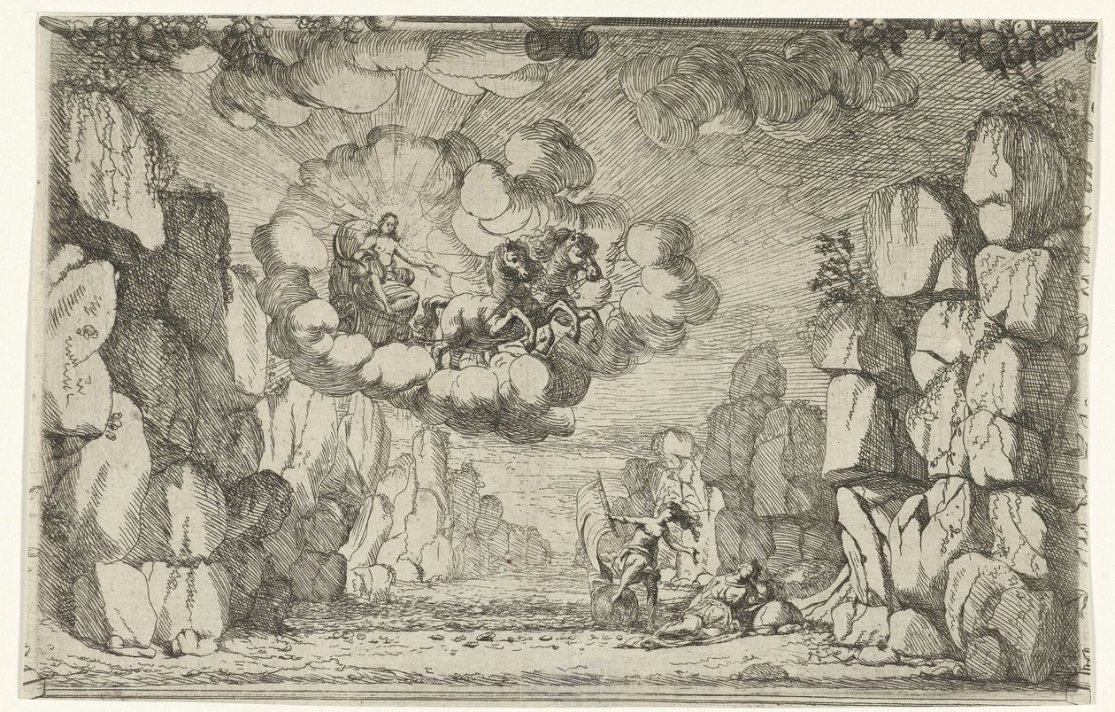 Apollo megjelenése Színpadi tervezés (sorozat címe) alkotó: Jan van Ossenbeeck