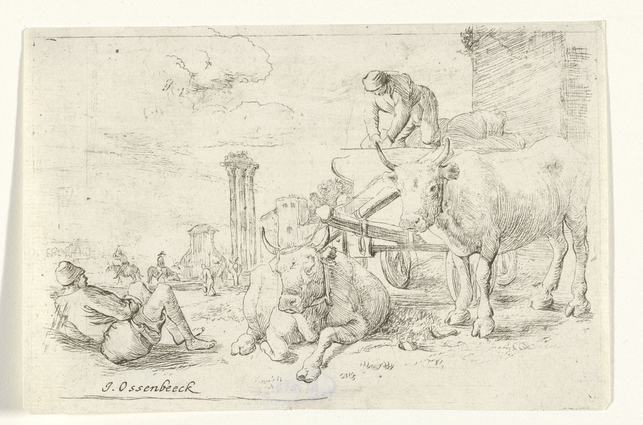 Ossenkar alkotó: Jan van Ossenbeeck