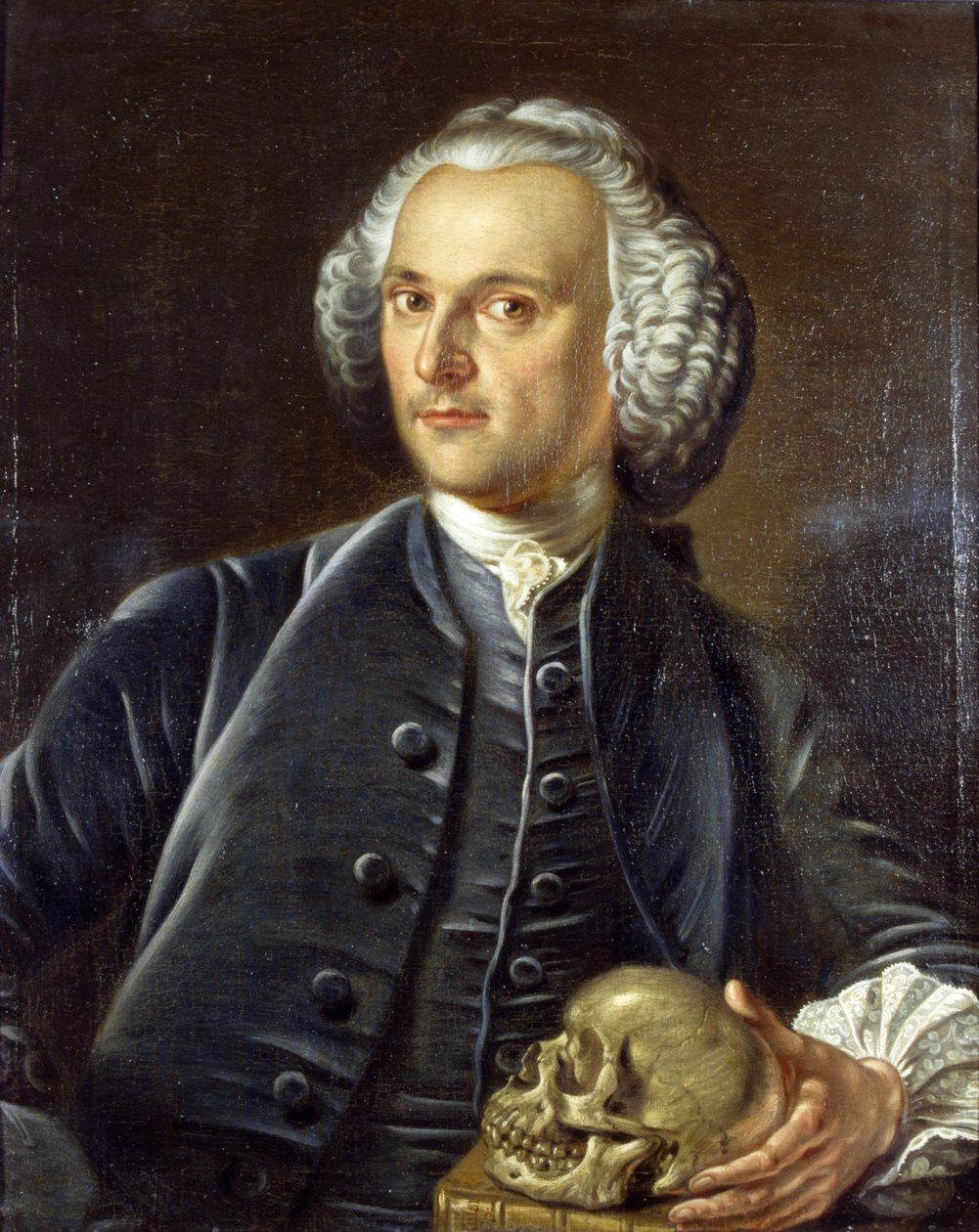 Dr. William Barrett portréja alkotó: Jan van Rymsdyk