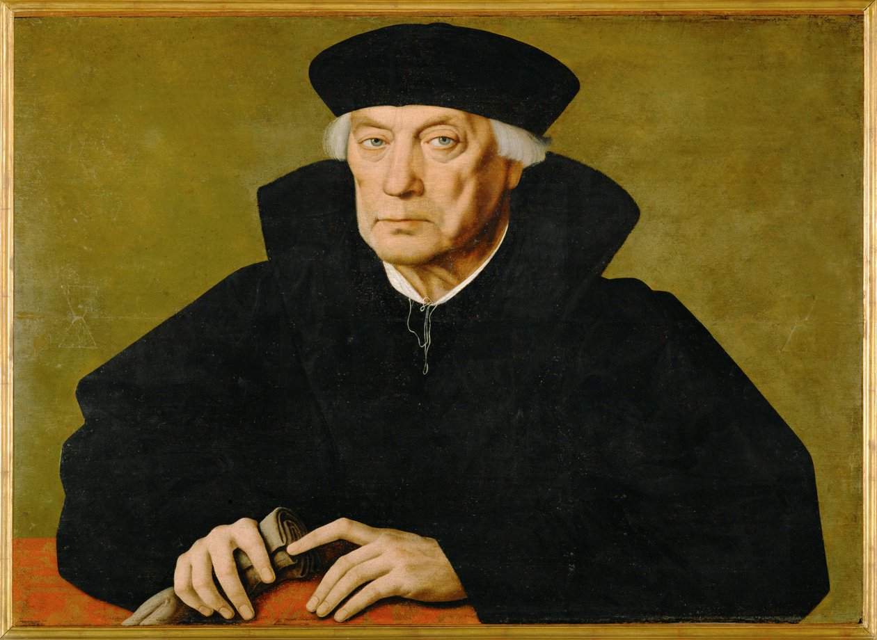 Jan II Carondelet, államférfi, Pármai Margit (V. Károly császár lánya) tanácsadója ... alkotó: Jan van Scorel