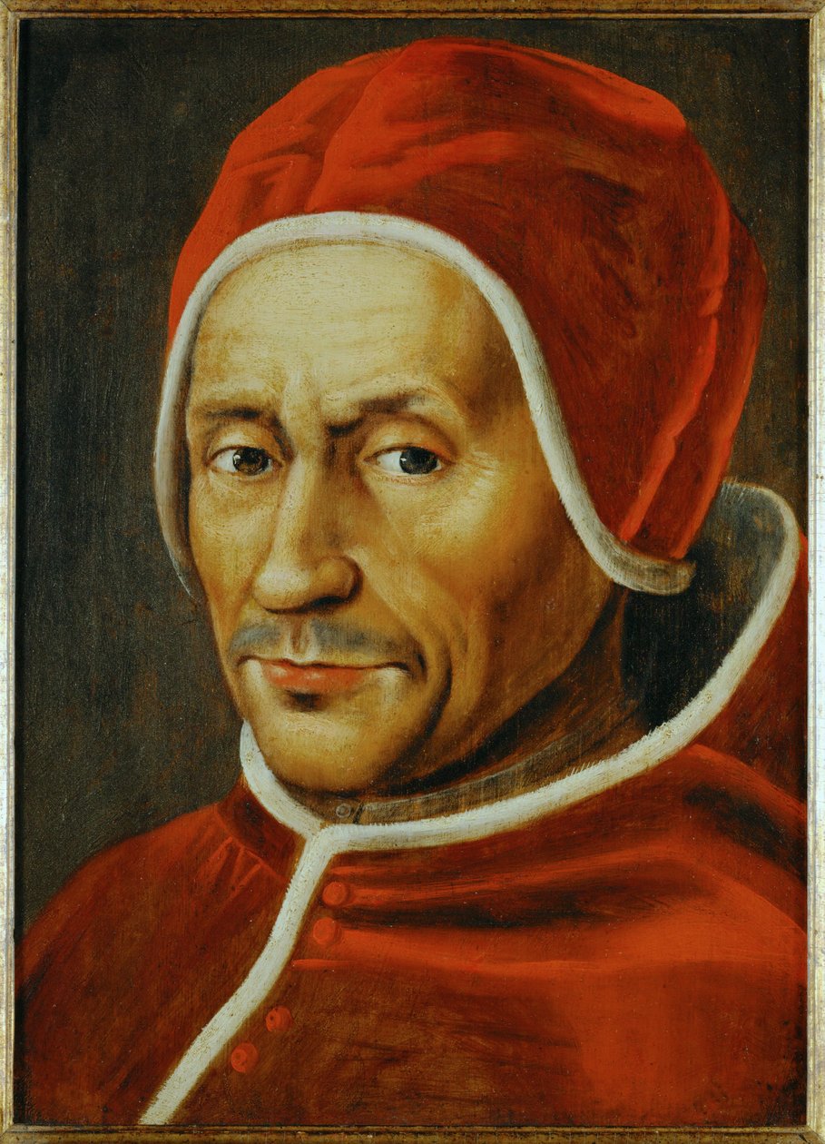 Hadrianus pápa VI ... (festmény fára) alkotó: Jan van Scorel