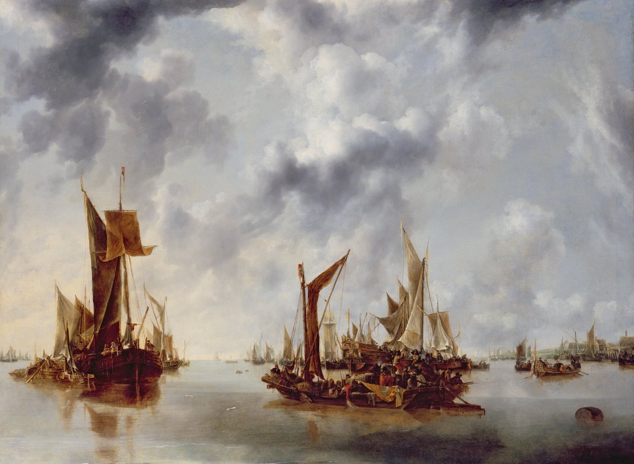 Nyugalom alkotó: Jan van de Capelle or Cappelle